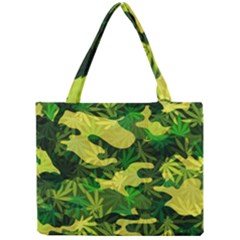 Marijuana Camouflage Cannabis Drug Mini Tote Bag