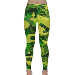 Marijuana Camouflage Cannabis Drug Classic Yoga Leggings