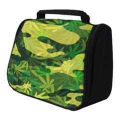 Marijuana Camouflage Cannabis Drug Full Print Travel Pouch (small)