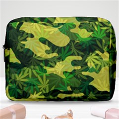 Marijuana Camouflage Cannabis Drug Make Up Pouch (large)