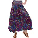 Kaleidoscope Triangle Curved Satin Palazzo Pants View1