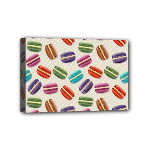 Macaron Bread Mini Canvas 6  X 4  (stretched)