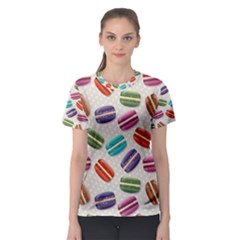 Macaron Bread Women s Sport Mesh Tee