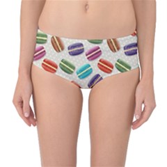 Macaron Bread Mid-waist Bikini Bottoms by HermanTelo