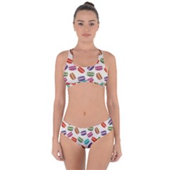 Macaron Bread Criss Cross Bikini Set