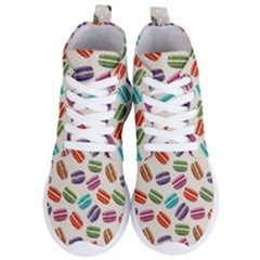 Macaron Bread Women s Lightweight High Top Sneakers