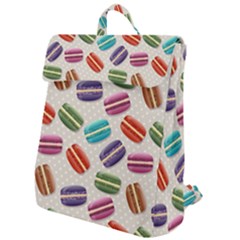 Macaron Bread Flap Top Backpack