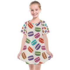 Macaron Bread Kids  Smock Dress