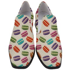 Macaron Bread Slip On Heel Loafers by HermanTelo