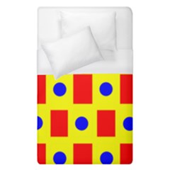 Pattern Circle Plaid Duvet Cover (single Size)