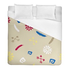 Pattern Culture Tribe American Duvet Cover (full/ Double Size)