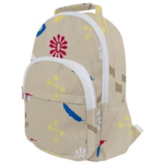 Pattern Culture Tribe American Rounded Multi Pocket Backpack