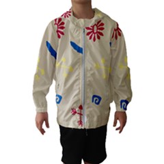 Pattern Culture Tribe American Kids  Hooded Windbreaker