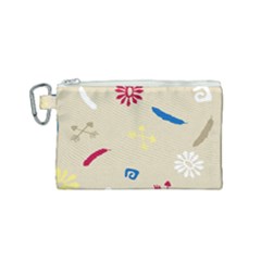 Pattern Culture Tribe American Canvas Cosmetic Bag (small)