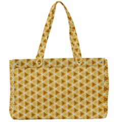 Pattern Halloween Pumpkin Color Canvas Work Bag