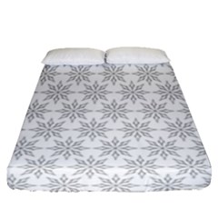 Ornamental Star Mandala Fitted Sheet (queen Size)