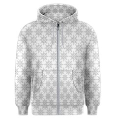 Ornamental Star Mandala Men s Zipper Hoodie