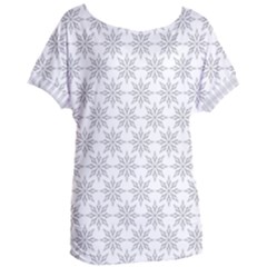 Ornamental Star Mandala Women s Oversized Tee by HermanTelo