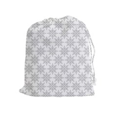 Ornamental Star Mandala Drawstring Pouch (xl)