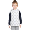 Ornamental Star Mandala Kids  Hooded Puffer Vest View1