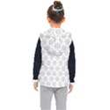 Ornamental Star Mandala Kids  Hooded Puffer Vest View2