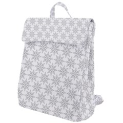 Ornamental Star Mandala Flap Top Backpack