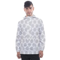 Ornamental Star Mandala Men s Front Pocket Pullover Windbreaker