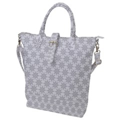 Ornamental Star Mandala Buckle Top Tote Bag