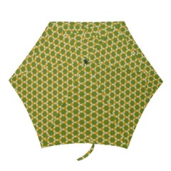 Pattern Halloween Pumpkin Color Green Mini Folding Umbrellas