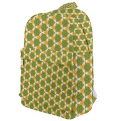 Pattern Halloween Pumpkin Color Green Classic Backpack