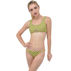 Pattern Halloween Pumpkin Color Green The Little Details Bikini Set by HermanTelo