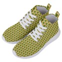 Pattern Halloween Pumpkin Color Green Women s Lightweight High Top Sneakers View2