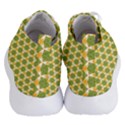 Pattern Halloween Pumpkin Color Green Women s Lightweight High Top Sneakers View4