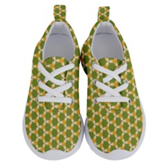 Pattern Halloween Pumpkin Color Green Running Shoes