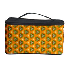 Pattern Halloween Pumpkin Color Leaf Cosmetic Storage