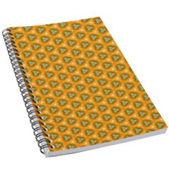 Pattern Halloween Pumpkin Color Leaf 5 5  X 8 5  Notebook