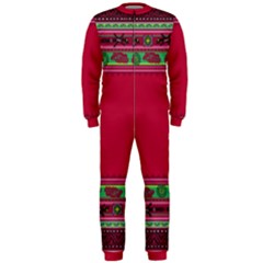 Ornaments Mexico Cheerful Onepiece Jumpsuit (men)  by HermanTelo