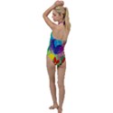 Pattern Leaf Polka Floral Go with the Flow One Piece Swimsuit View2