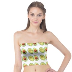 Pattern Avocado Green Fruit Tube Top by HermanTelo