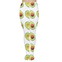 Pattern Avocado Green Fruit Tights