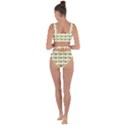 Pattern Avocado Green Fruit Bandaged Up Bikini Set  View2