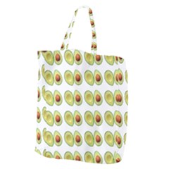 Pattern Avocado Green Fruit Giant Grocery Tote