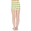 Pattern Avocado Green Fruit Kids  Sports Shorts View2