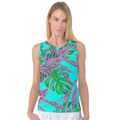 Painting Oil Leaves Nature Reason Women s Basketball Tank Top