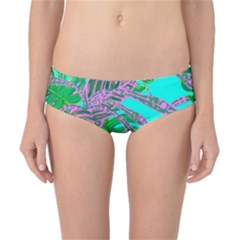 Painting Oil Leaves Nature Reason Classic Bikini Bottoms