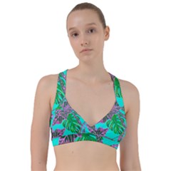 Painting Oil Leaves Nature Reason Sweetheart Sports Bra