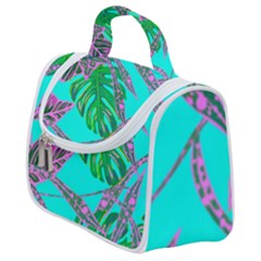 Painting Oil Leaves Nature Reason Satchel Handbag