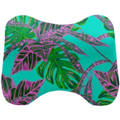 Painting Oil Leaves Nature Reason Head Support Cushion