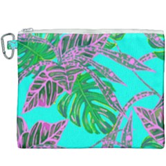 Painting Oil Leaves Nature Reason Canvas Cosmetic Bag (xxxl)