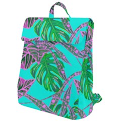 Painting Oil Leaves Nature Reason Flap Top Backpack